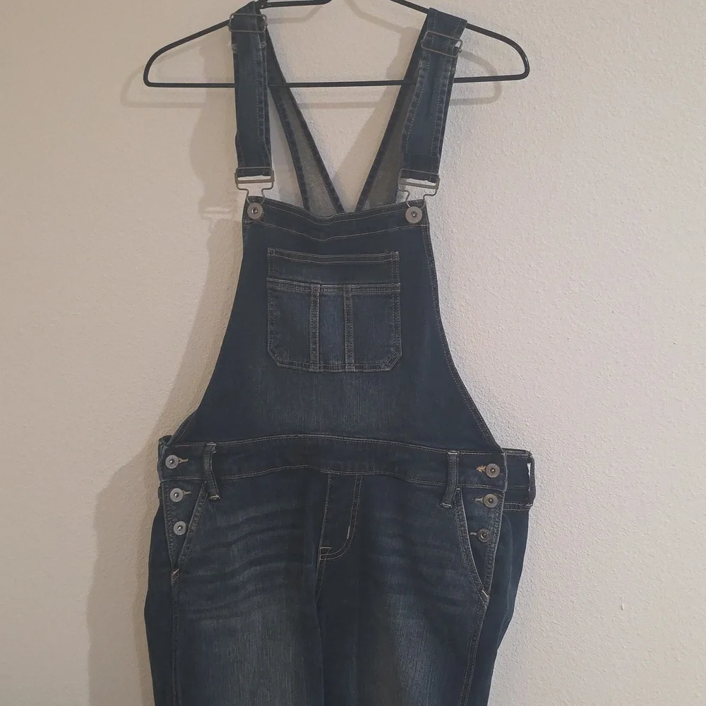 Torrid Blue Denim Overalls - Picture 2 of 7
